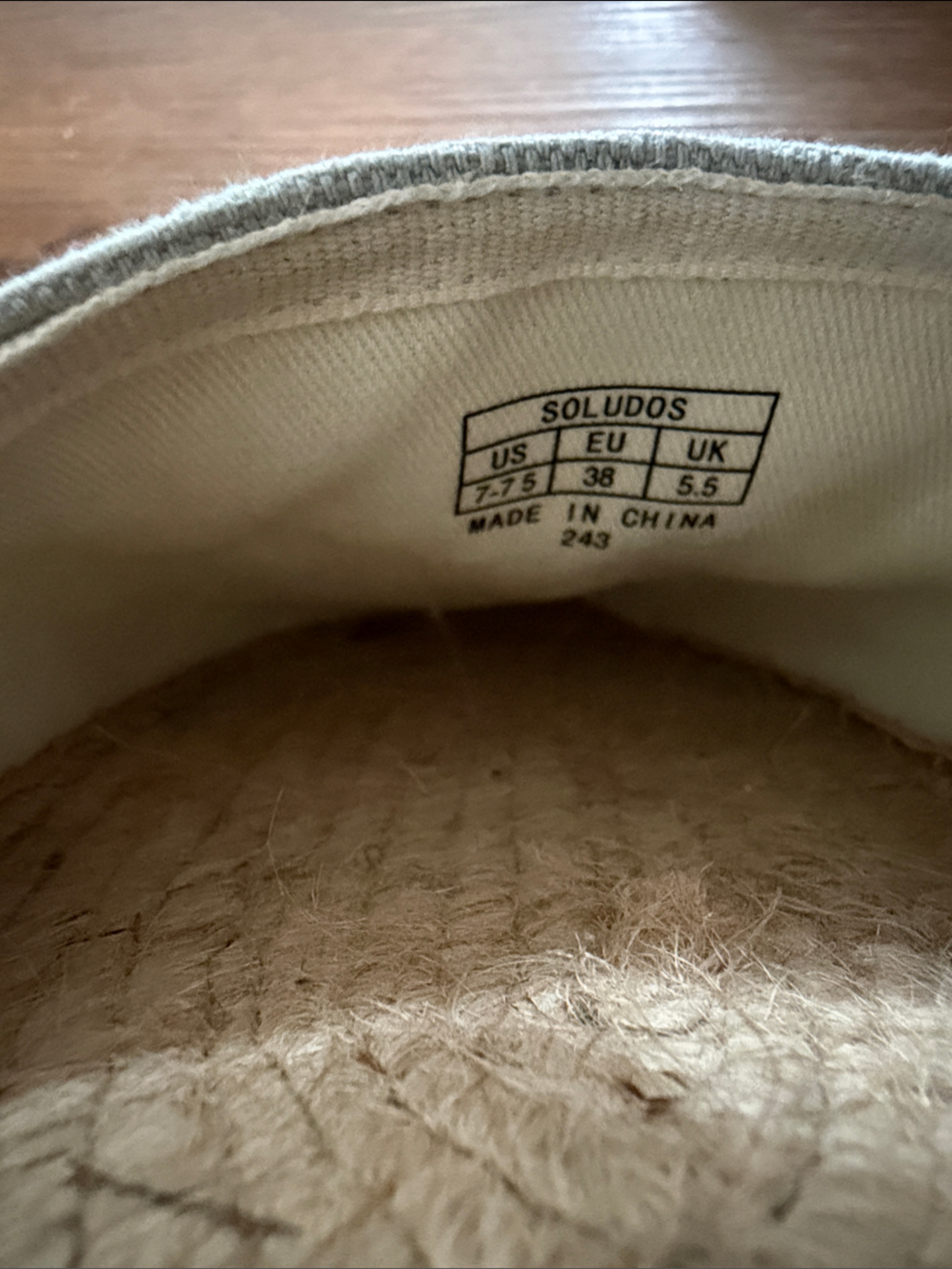 Soludos Original Espadrilles Light Blue Gray — image 3 of 3